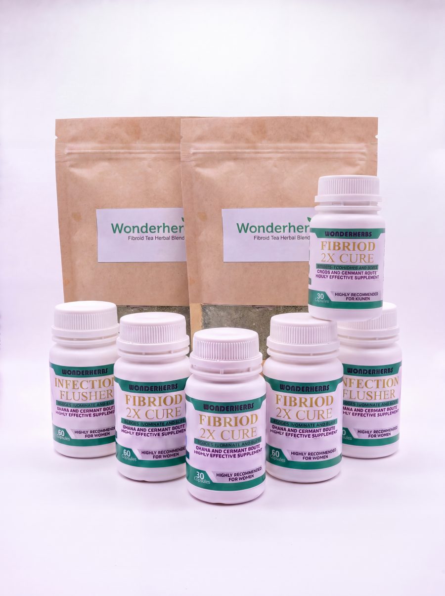 Complete Recovery and Fertility Program — extended 4-month fibroid herbal support package contents