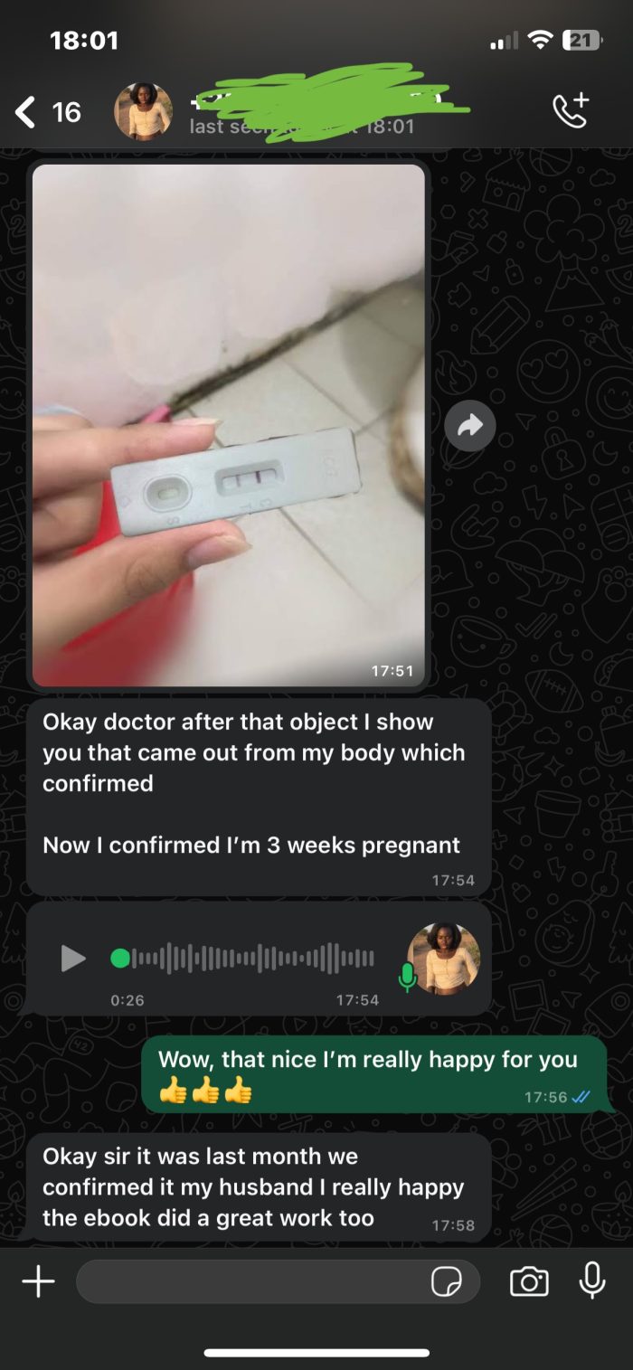 WhatsApp conversation with a customer thanking TrueWonder Herbs